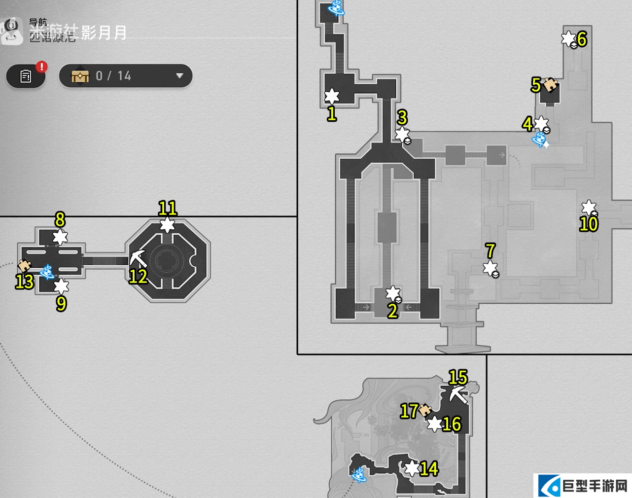 崩坏星穹铁道匹诺康尼宝箱全收集橡木鸣蛀之梦（共17个）