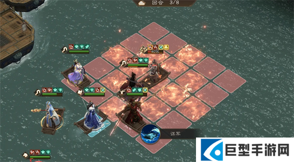 新三国志曹操传小乔之影关卡怎么过图四