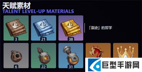 原神雅珂达突破材料天赋材料一览
