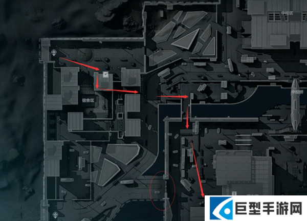 三角洲行动航天基地宿舍楼出生点怎么跑刀图三 三角洲行动航天基地宿舍楼出生点怎么跑刀图三