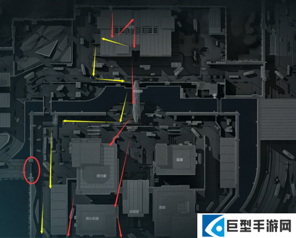 三角洲行动航天基地中控出生点怎么跑刀图二
