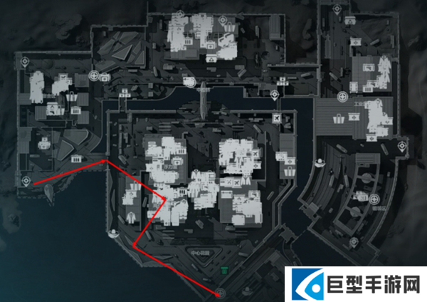 三角洲行动航天基地西区大门房卡在哪图三