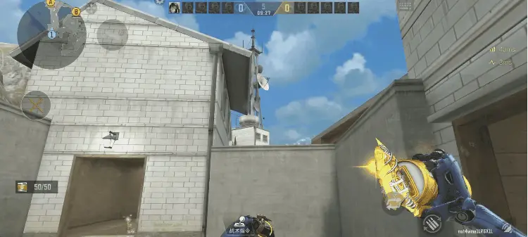 穿越火线新鹰眼进攻A点隔断中路和CT烟投掷点