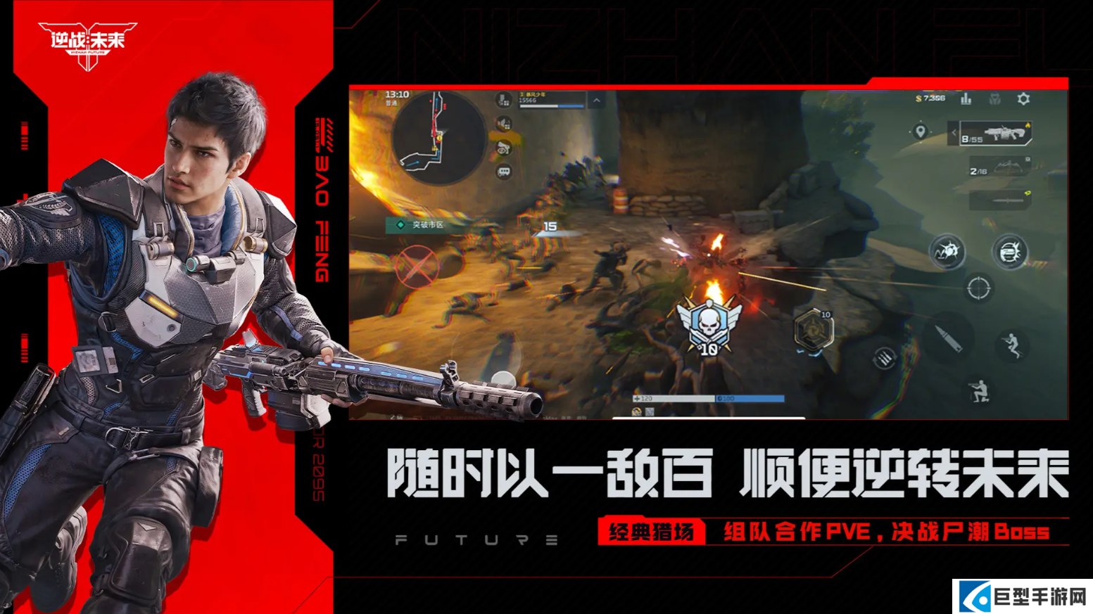 逆战：未来角色选择四大类型