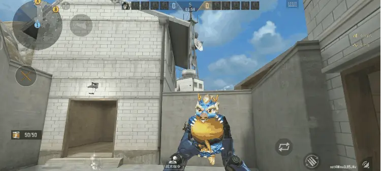 穿越火线新鹰眼位进攻A大清白房雷投掷点