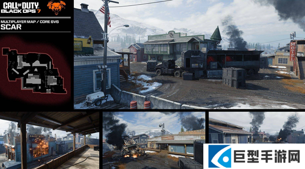 使命召唤黑色行动7炮火小镇地图点位有哪些图一 使命召唤黑色行动7炮火小镇地图点位有哪些图一