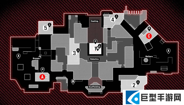 使命召唤黑色行动7雪山前哨地图点位有哪些图二