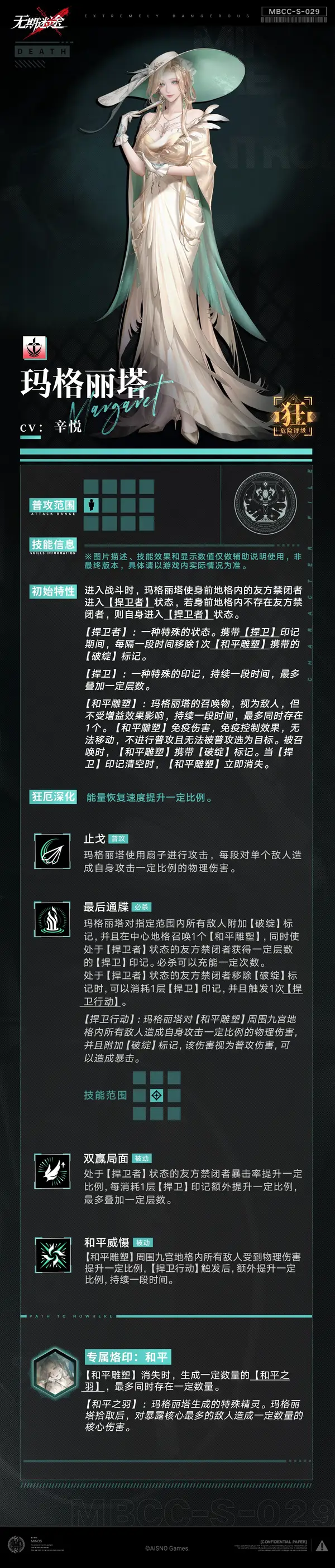 无期迷途新禁闭者玛格丽塔