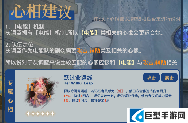 重返未来1999灰调蓝角色养成攻略大全