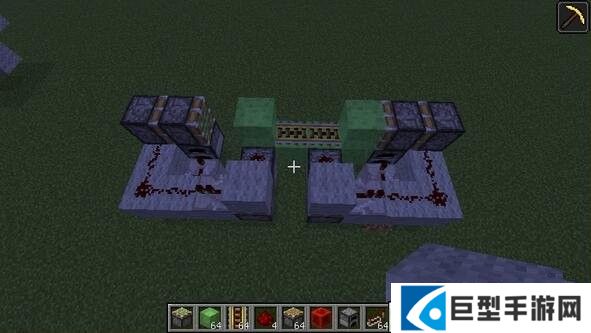 《我的世界》简单省料的全自动刷铁轨机教程