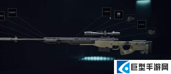 三角洲行动AWM配件怎么搭配图一