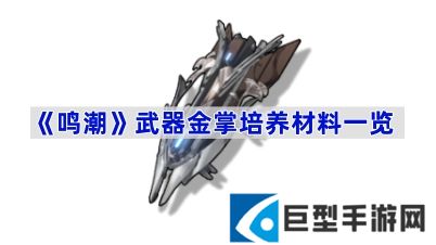 鸣潮武器金掌培养材料是什么-武器金掌培养材料一览