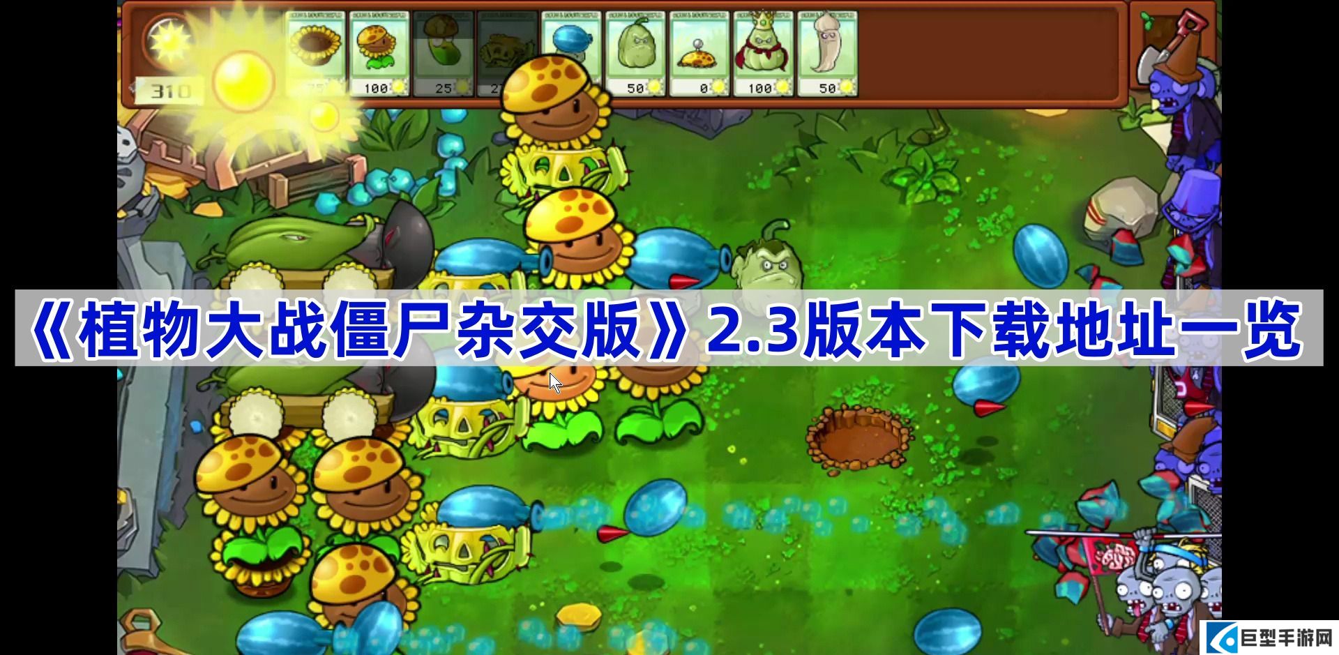 pvz杂交版2.3版本怎么下载-植物大战僵尸杂交版2.3版本下载方法