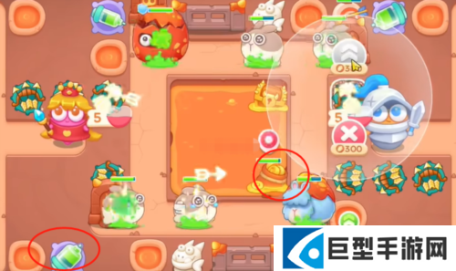 保卫萝卜4饿龙传说第57关通关攻略6