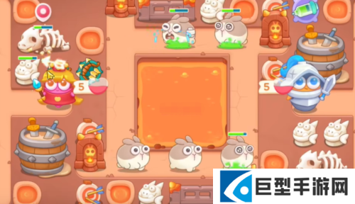 保卫萝卜4饿龙传说第57关通关攻略2