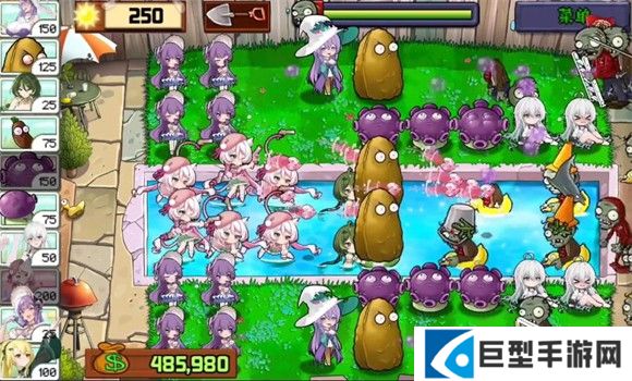 植物娘大战僵尸手机版
