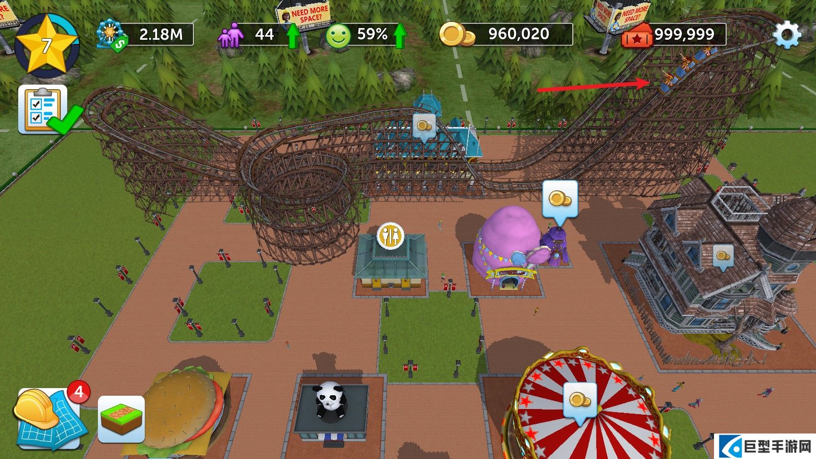 过山车大亨手机版