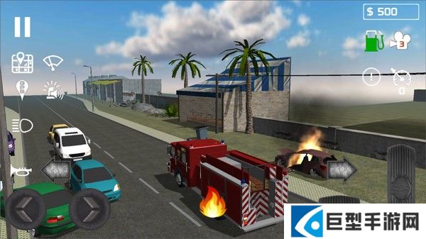 消防车模拟器