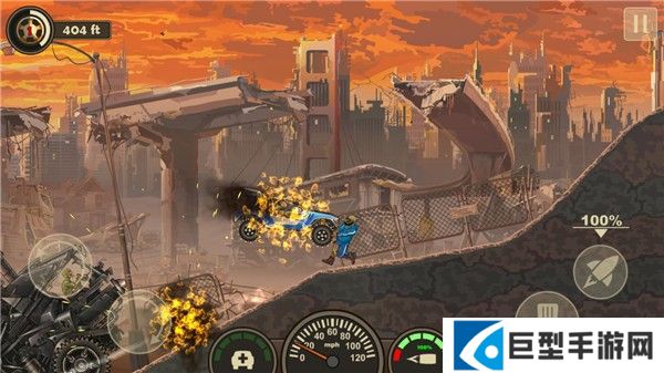 战车撞僵尸3无敌版