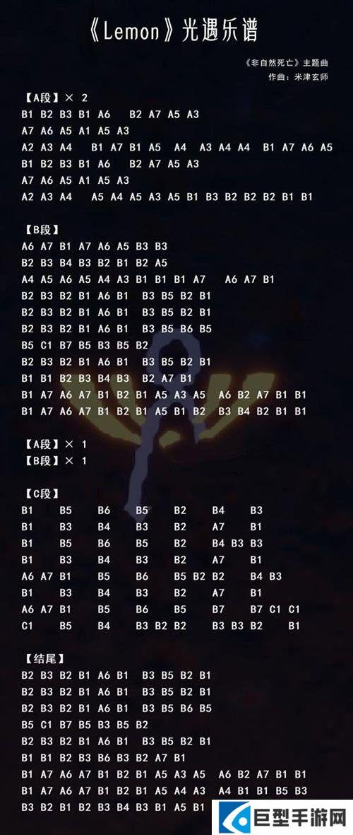 光遇乐谱大全